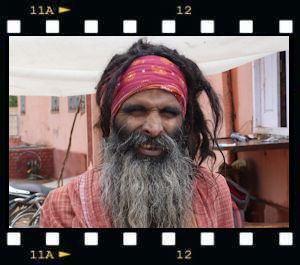 Indien 2013 - Deshnok, Sadhu